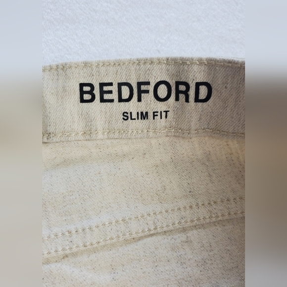 DKNY BEDFORD STRETCH SLIM STRAIGHT LEG BEIGE MEN'S SIZE 40 - Picture 8 of 13